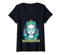 Mujer Green Mental Health Awareness Women Mental Health Warrior Camiseta Cuello V