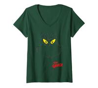 Mujer Grinch - The Green Grinchmas Camiseta Cuello V