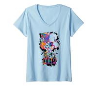 Mujer Grupo de Payasos Locos | ICP Merch | Carnival of Carnage Camiseta Cuello V