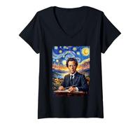 Mujer Gustav Mahler Compositor Pianista Camiseta Cuello V