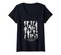 Mujer Gustav Mahler Director de música Compositor clásico Camiseta Cuello V