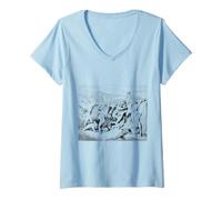Mujer Gustave Dore Ilustraciones Dante Alighieri Divina Comedia Camiseta Cuello V
