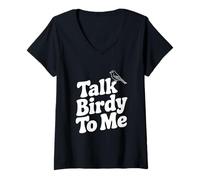 Mujer Háblame Birdy Camiseta Cuello V