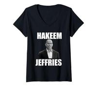 Mujer Hakeem Jeffries Camiseta Cuello V