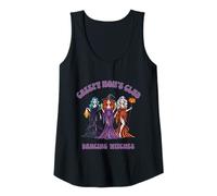 Mujer Halloween Mom'S Club 3 Brujas Bailando Camiseta sin Mangas