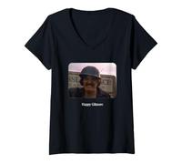 Mujer Happy Gilmore 30th Anniversary Mr. Larson Camiseta Cuello V