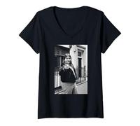 Mujer Haría Cualquier Cosa por Amor Cantante Meat Loaf Londres 1978 Camiseta Cuello V