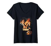 Mujer Harry Potter Chamber of Secrets Poster Camiseta Cuello V