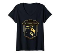 Mujer Harry Potter, Gryffindor, Hogwarts, House Pride Camiseta Cuello V