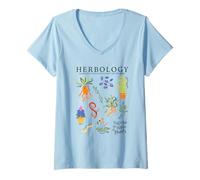 Mujer Harry Potter Herbology Witchcraft and Wizardry Camiseta Cuello V