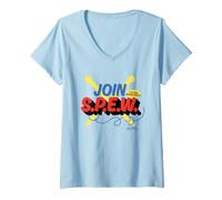 Mujer Harry Potter Join S.P.E.W Free The House-Elves Camiseta Cuello V