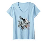 Mujer Harry Potter Magical Creatures Camiseta Cuello V