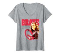Mujer Harry Potter Nuevo diseño 2025 Brave Hermione Camiseta Cuello V