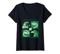 Mujer Harry Potter Nuevo diseño 2025 Gryffindor Slytherin Camiseta Cuello V