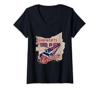 Mujer Harry Potter Nuevo diseño 2025 Hogwarts Express Camiseta Cuello V