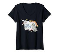 Mujer Harry Potter Nuevo Diseño 2025 Mejor Amigo Camiseta Cuello V