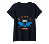 Mujer Harry Potter Nuevo diseño 2025 Ravenclaw Pride Camiseta Cuello V