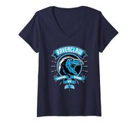 Mujer Harry Potter Ravenclaw Character Traits Patch Camiseta Cuello V