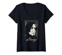 Mujer Harry Potter Severus Snape Always Valentine Camiseta Cuello V
