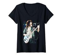 Mujer Harry Shearer: Spinal Tap Break, como la era del Viento, 1992 Camiseta Cuello V