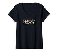 Mujer Having A Hoot Camiseta Cuello V