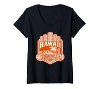 Mujer Hawaii is Calling and I Must Go - Camiseta de Regalo de Viaje Camiseta Cuello V