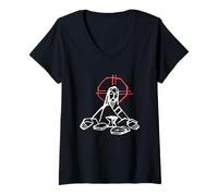 Mujer Haz Esto en Recuerdo de mí - Edición Última Cena - Pascua Camiseta Cuello V