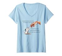 Mujer He Cambiado mi Propio Nombre y te he Llamado Perro Camiseta Cuello V