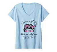 Mujer He perdido mi Mente, Estoy Bastante Seguro de Que mis Hijos lo tomaron Madre Camiseta Cuello V