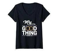 Mujer He Who Finds A Wife Christian Bible Verse Religious Sayings Camiseta Cuello V