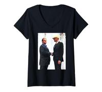 Mujer Heaven 17 Synth Pop Temptation Band Foto de Andy Willsher Camiseta Cuello V