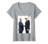 Mujer Heaven 17 Temptation Synth Pop Band Foto de Andy Willsher Camiseta Cuello V