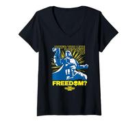 Mujer Helldivers 2 How'd You Like The Taste of Freedom Video Game Camiseta Cuello V