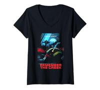 Mujer Helldivers 2 Remember The Creek Super Earth Video Game Camiseta Cuello V