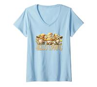 Mujer Hello Spring Gnomes For Women and Girls Who Loves Honey Bees Camiseta Cuello V