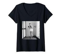 Mujer Henry Cooper UK - Entrenamiento de Peso Pesado para Cassius Clay Boxing Camiseta Cuello V