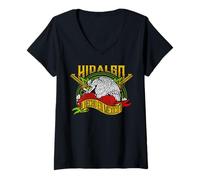 Mujer Hidalgo México Souvenir Mexican Vacation Matching Family Camiseta Cuello V