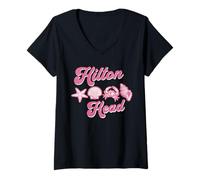 Mujer Hilton Head Camiseta Cuello V