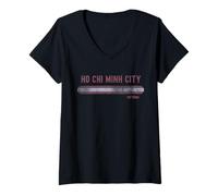 Mujer Ho Chi Minh City Vietnam | Vacation Travel Camiseta Cuello V