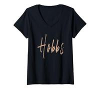 Mujer Hobbs New Mexico Vintage diseño Elegante Camiseta Cuello V