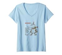 Mujer Hockey el único Lugar Donde ser revisado es Genial Camiseta Cuello V