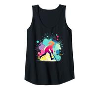 Mujer Hockey sobre césped, gráfico de Hockey sobre césped, para niñas y Mujeres Camiseta sin Mangas