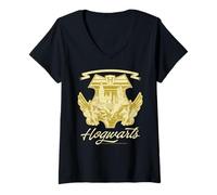 Mujer Hogwarts Draco Dormiens Harry Potter Nuevo diseño 2025 Camiseta Cuello V