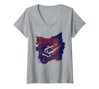 Mujer Hogwarts Express Harry Potter Nuevo diseño 2025 Camiseta Cuello V