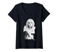 Mujer Hole Courtney Love Pretty On The Inside Era Phil Nicholls Camiseta Cuello V
