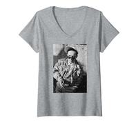 Mujer Holly Johnson Frankie va a Cantante de Hollywood 1985 Camiseta Cuello V