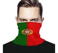 Mujer Hombre Bufanda Facial Bandera De Portugal Pañuelo De Cabeza Respirable Bandana Secado Rápido Calentador De Cuello para Yoga Verano Correr
