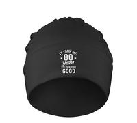 Mujer Hombre Gorro De Invierno Me Tomó 80 Años Lucir Tan Bien En Mi 80 Cumpleaños Gorros Beanie Moderno Gorra Holgado Ligero Slouch Gorrita para Esquí Ciclismo Deporte