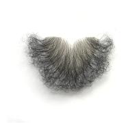 Mujer Hombre Pubic Toupee Hombres Barbas Halloween Fancy Dress Pecho Hair Toupet Pubic Hair Like Black Curls Hearts Shape,A