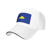 Mujer Hombre Snapback Cap Bandera De Oregón Al Revés Sombrero Secado Rápido Gorras Hip Hop Cómoda Gorra Trucker para Golf Deporte Aire Libre